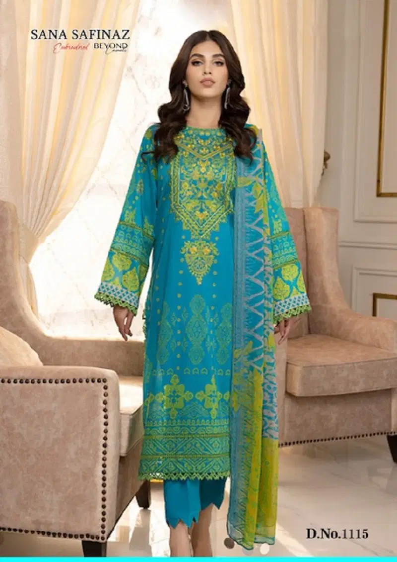 Sana Safinaz Beyond Casual Wear Lawn Cotton Pakistani Dress Material Wholesale Shop In Surat